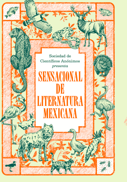 Porta del libro Sensacional de Liternatura Mexicana